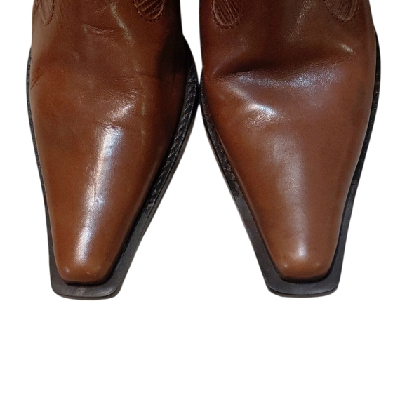 Maria Lya Women's Brown Western  Cowgirl Boots Size 8 - Picture 3 of 11